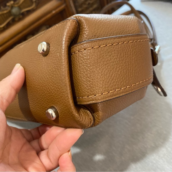 Coach Eddie shoulder bag purse slouch pepplestone - Picture 7 of 14